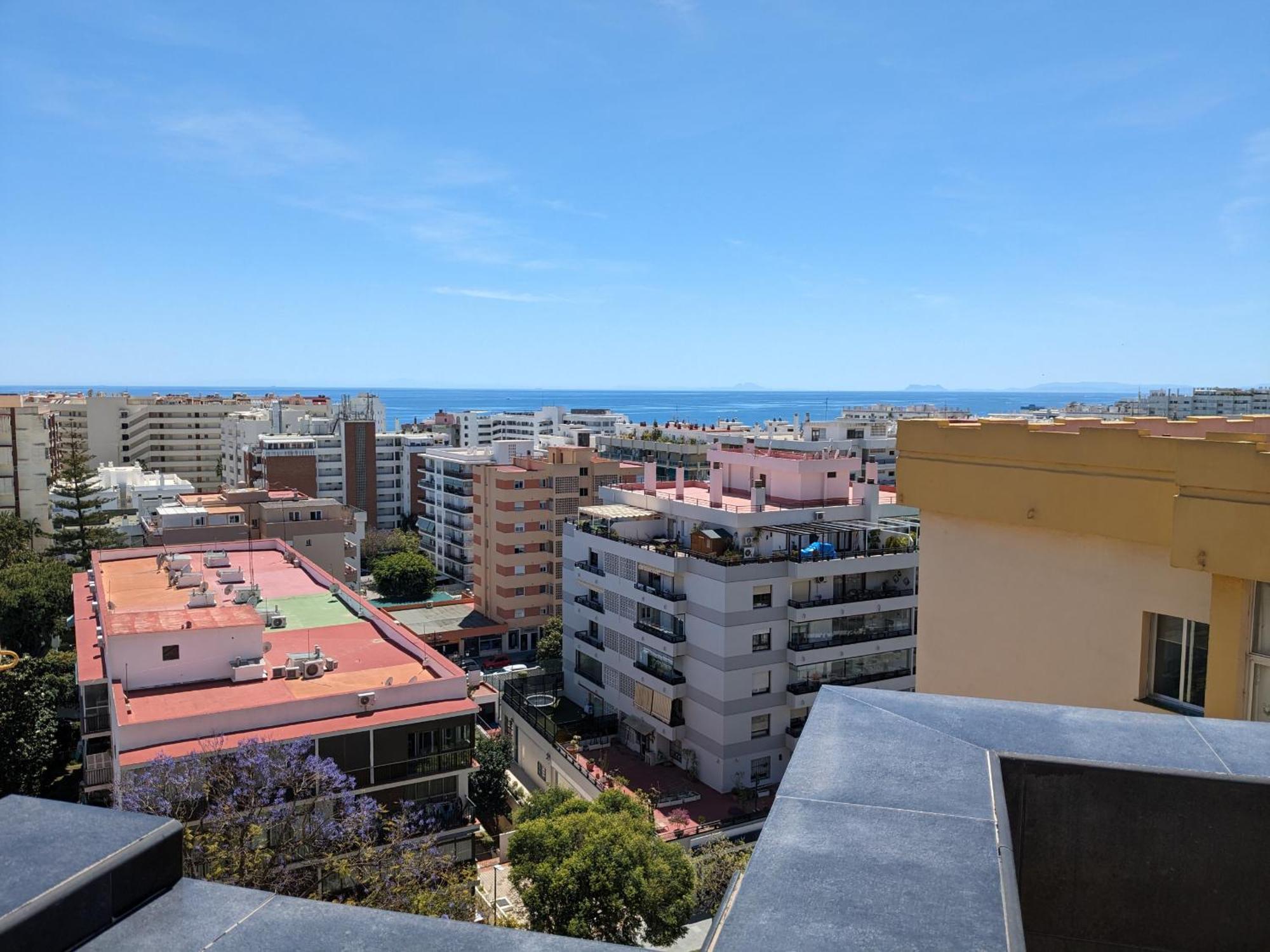 Apartamentos Con Vistas Y Terraza En Marbella Bagian luar foto