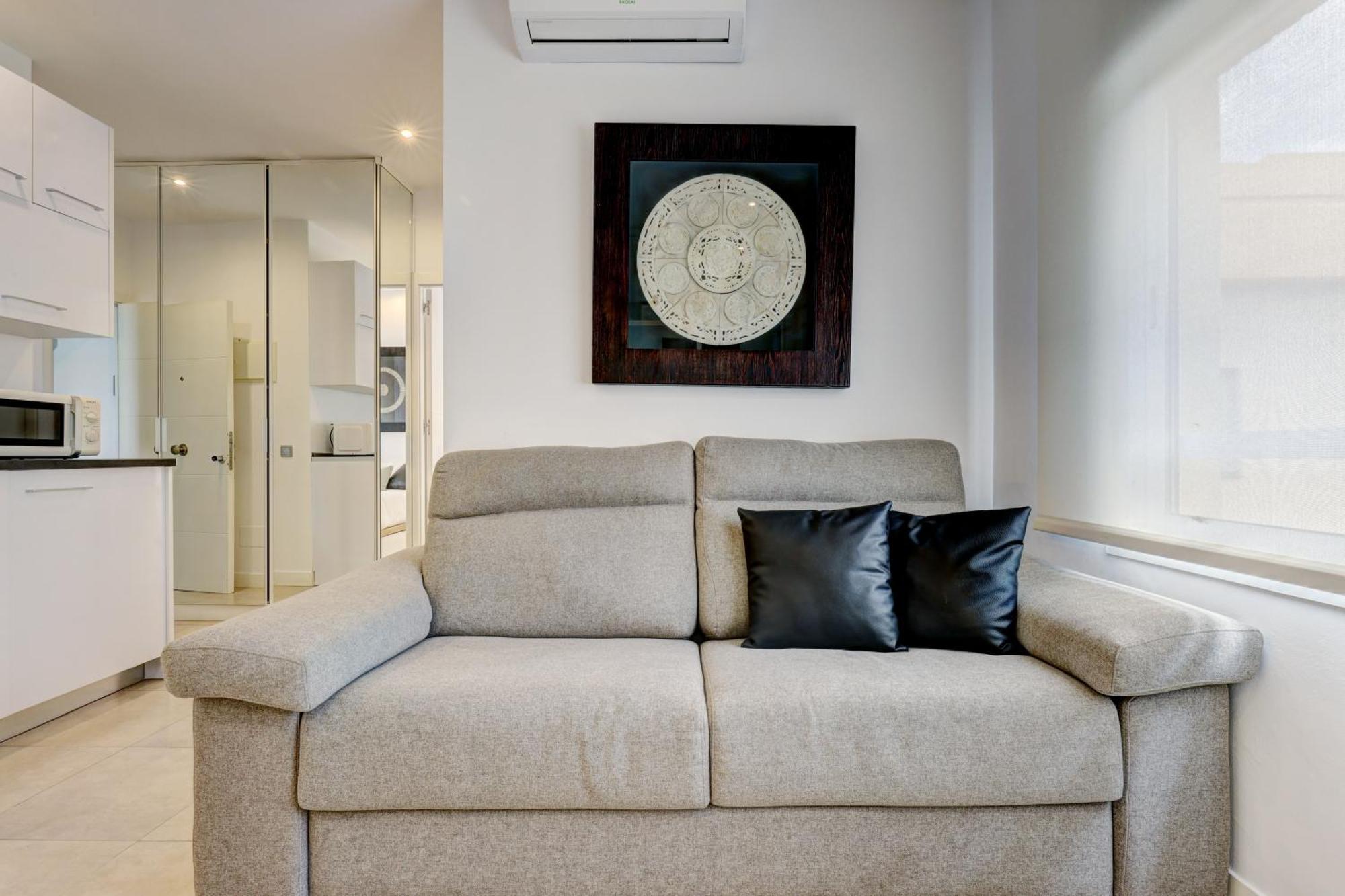 Apartamentos Con Vistas Y Terraza En Marbella Bagian luar foto